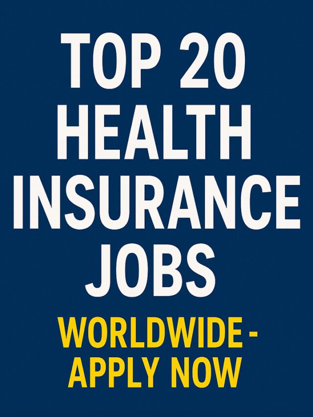 Health Insurance Jobs